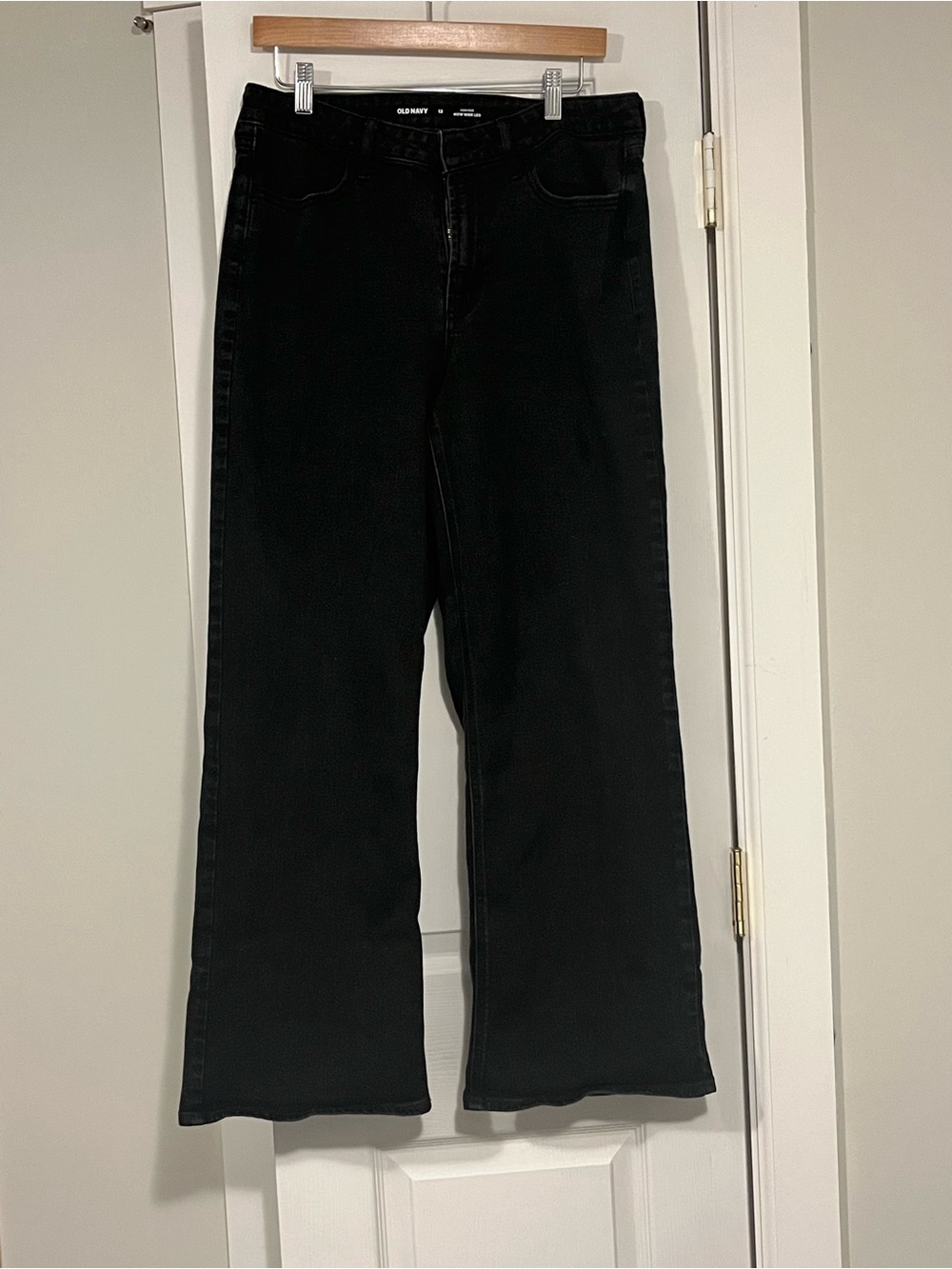 Old Navy Black Wide-Leg Women's Jeans